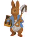 Peter Rabbit para colorear